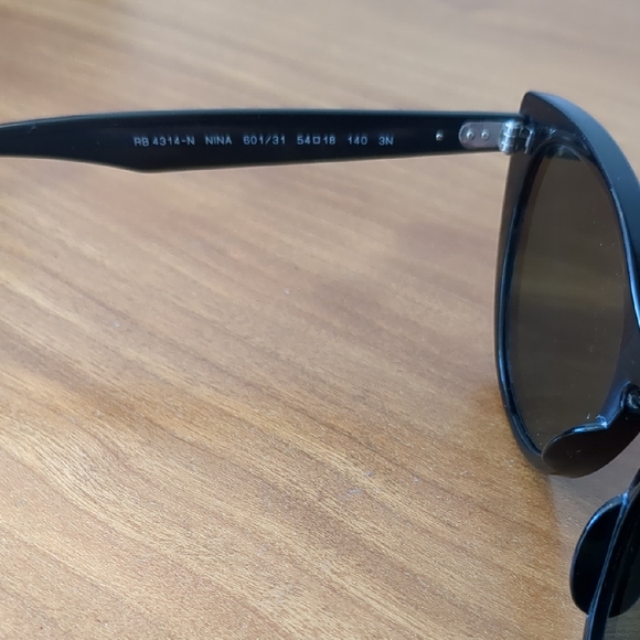 Ray-Ban Black Cat Eye Sunglasses - Picture 3 of 6